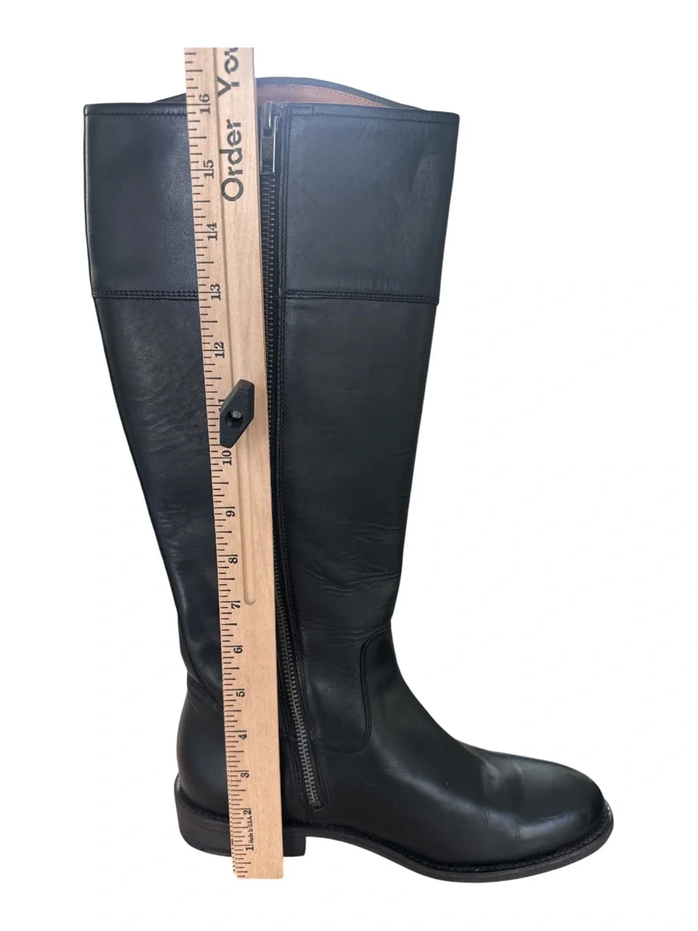 Frye Melissa D-Ring Women’s Tall Riding Boots Black Size 8.5